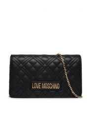 LOVE MOSCHINO Torebka JC4079PP1OLA0000 Czarny. Czarne torebki klasyczne Love Moschino, bez wzorów, ze skóry, bez dodatków. Za 639.99 zł.