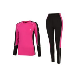 Bielizna termoaktywna damska DARE2B Baselayer. Czerwona bielizna sportowa Dare 2b, bez wzorów, z elastanu. Za 102.00 zł.