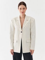 Hugo Marynarka Aeva 50494497 Beżowy Relaxed Fit. Brązowe marynarki i żakiety Hugo, bez wzorów, z bawełny. Za 1,269.00 zł.