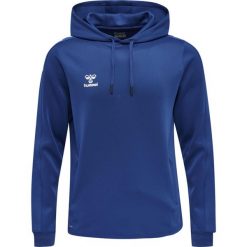 Bluza do piłki ręcznej dla dorosłych Hummel hml CORE XK poly z kapturem. Niebieskie bluzy Hummel, xl, bez wzorów, z kapturem. Za 188.00 zł.