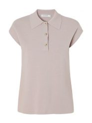 TATUUM Koszulka polo w kolorze szarym rozmiar: M. Szare bluzki Tatuum, m, bez wzorów, bez kołnierzyka, bez ramiączek. Za 141.19 zł.