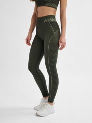 Damskie legginsy Hummel TE Christel. Zielone legginsy Hummel, s, bez wzorów, z elastanu. Za 159.00 zł.