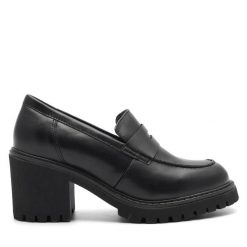 Półbuty Lasocki. Czarne czółenka Lasocki, bez wzorów, bez obcasa, na obcasie, bez zapięcia. Za 199.99 zł.