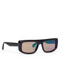 Okulary przeciwsłoneczne Guess. Czarne okulary przeciwsłoneczne Guess, z aplikacjami. Za 299.99 zł.