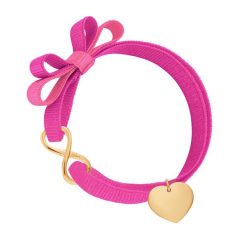 Bransoletka Cotton candy. Czerwone bransoletki Lilou, pozłacane. Za 297.00 zł.