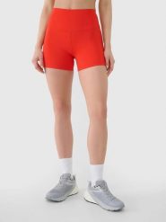 SPODENKI DAMSKIE 4F TRENINGOWE LEGGINSY KRÓTKIE KOLARKI KRÓTKIE CZERWONE. Czerwone legginsy 4f, l, bez wzorów, z materiału, krótkie. Za 79.99 zł.