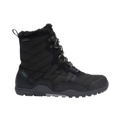 Buty trekkingowe damskie Xero Shoes AEWBLCK. Czarne trekkingi XERO SHOES, z materiału, za kostkę, trekkingowe. Za 778.00 zł.