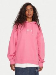 Roxy Bluza Lineup ERJFT05016 Różowy Oversize. Czerwone bluzy Roxy, m, bez wzorów, z bawełny, bez kaptura. Za 319.99 zł.