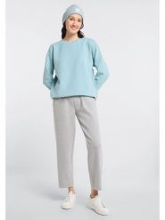 ELBSAND Spodnie dresowe "Piku" w kolorze szarym rozmiar: S. Szare spodnie dresowe ELBSAND, s, bez wzorów, z bawełny. Za 168.95 zł.