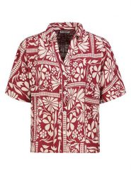 Eight2Nine Bluzka w kolorze czerwono-kremowym rozmiar: S. Czerwone bluzki Eight2Nine, s, bez wzorów, bez kołnierzyka, bez ramiączek. Za 82.99 zł.