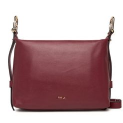 Torebka Furla. Czerwone listonoszki Furla, bez wzorów, bez dodatków. Za 1,769.00 zł.