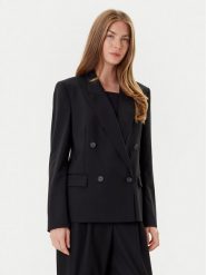 BOSS Marynarka Jaleto9 50546623 Czarny Regular Fit. Czarne marynarki i żakiety Boss, bez wzorów, z wełny. Za 1,999.00 zł.