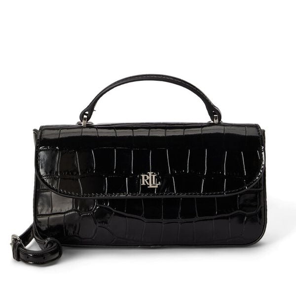 Torebka LAUREN RALPH LAUREN. Czarne torebki klasyczne Lauren Ralph Lauren, bez wzorów, bez dodatków. Za 1,199.00 zł.