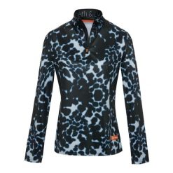 Bluza narciarska Damska Gareth & Lucas The One Hundred and Twenty. Niebieskie bluzy GARETH & LUCAS, bez wzorów, z elastanu, bez kaptura. Za 229.99 zł.