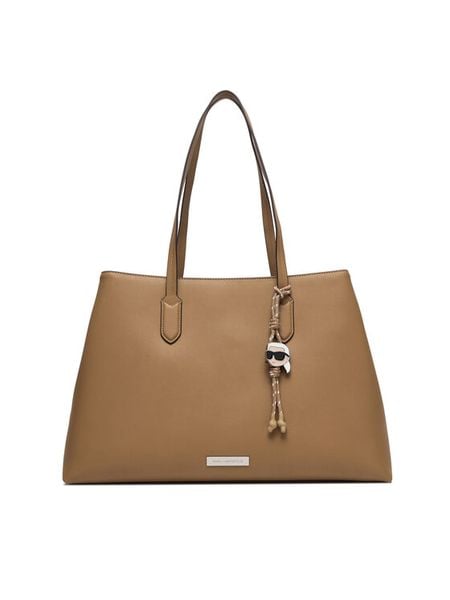 KARL LAGERFELD Torebka B1W30001 Brązowy. Brązowe torebki klasyczne KARL LAGERFELD, bez wzorów, ze skóry, bez dodatków. Za 999.99 zł.