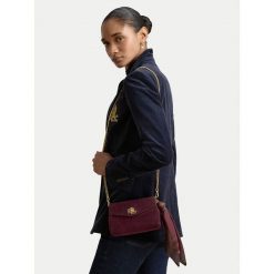 Torebka LAUREN RALPH LAUREN. Czerwone listonoszki Lauren Ralph Lauren, bez wzorów, bez dodatków. Za 1,199.00 zł.