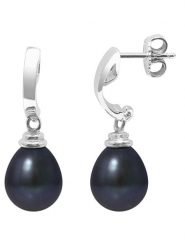 Pearl Addict Srebrne kolczyki-wkrętki z perłami rozmiar: onesize. Czarne kolczyki Pearl Addict, z perłą, srebrne. Za 252.99 zł.