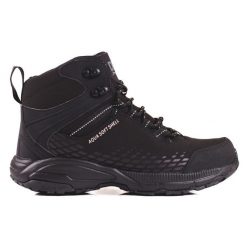 Wysokie damskie buty trekkingowe DK czarne. Czarne trekkingi . Za 231.50 zł.