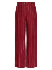MOSS COPENHAGEN Spodnie w kolorze bordowym rozmiar: XL. Czerwone spodnie materiałowe Moss Copenhagen, na co dzień, xl, bez wzorów, z materiału. Za 324.95 zł.