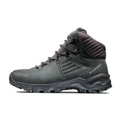 Buty trekkingowe damskie Mammut Nova Mid Iv Gtx. Czarne trekkingi Mammut, z materiału, za kostkę, trekkingowe. Za 945.95 zł.