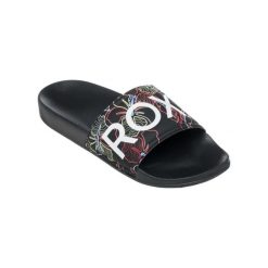 Sandały dla Kobiety SLIPPY II. Czerwone sandały Roxy, bez wzorów, z gumy, sportowe, bez obcasa, bez zapięcia. Za 139.99 zł.