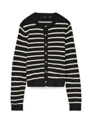 Vero Moda Kardigan w kolorze czarnym rozmiar: L. Czarne kardigany Vero Moda, l, bez wzorów. Za 98.45 zł.