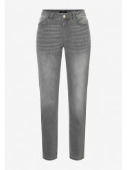 More & More Dżinsy - Slim fit - w kolorze szarym rozmiar: 44. Szare jeansy More & More, z aplikacjami. Za 182.72 zł.