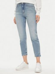 Tommy Hilfiger Jeansy WW0WW41316 Niebieski Slim Fit. Niebieskie jeansy TOMMY HILFIGER, bez wzorów. Za 319.99 zł.