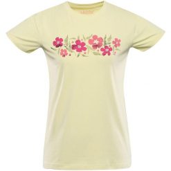 Stylowa Koszulka Damska Nax Nerga XL - Miękka Bawełna i Idealne Dopasowanie. Czerwone bluzki BANAX, xl, bez wzorów, z bawełny, eleganckie, bez kołnierzyka, bez ramiączek. Za 58.76 zł.