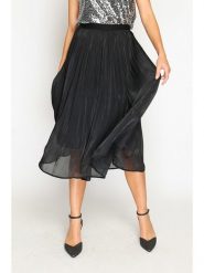 ASSUILI Spódnica w kolorze czarnym rozmiar: 40. Czarne spódnice Assuili, bez wzorów, klasyczne, midi. Za 152.45 zł.