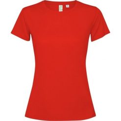 Koszulka Damska Estoril Z Krótkim Rękawem. Czerwone bluzki ROLY, bez wzorów, sportowe, bez kołnierzyka, bez ramiączek. Za 33.99 zł.