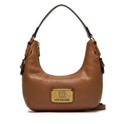 Torebka LOVE MOSCHINO. Brązowe torebki klasyczne Love Moschino, bez wzorów, bez dodatków. Za 429.99 zł.