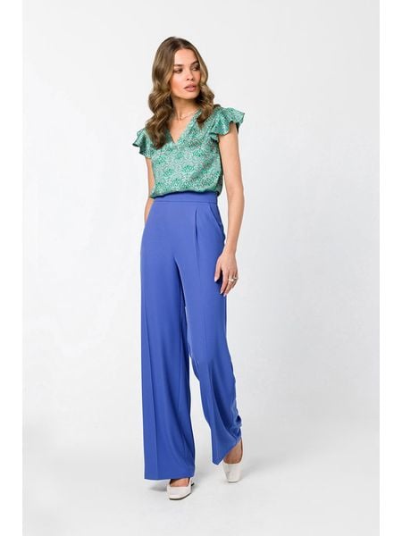 Stylove Bluzka w kolorze turkusowym rozmiar: XXL. Niebieskie bluzki Stylove, xxl, bez wzorów, retro, bez kołnierzyka, bez ramiączek. Za 114.98 zł.