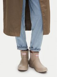 Hunter Kalosze HFW-001 Beżowy jasny. Brązowe kalosze Hunter, bez wzorów, z kauczuku. Za 219.99 zł.
