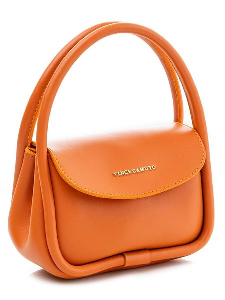 Vince Camuto Torebka "Como" w kolorze pomarańczowym - 19 x 15 x 9 cm rozmiar: onesize. Pomarańczowe torby na ramię Vince Camuto, bez wzorów, z materiału, przez ramię, bez dodatków. Za 130.50 zł.