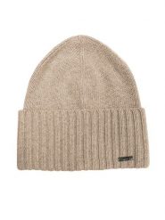 Capo Czapka w kolorze beżowym rozmiar: onesize. Brązowe czapki Capo, bez wzorów, z kaszmiru. Za 159.21 zł.