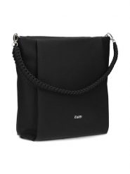 Zwei Torebka w kolorze czarnym - 31 x 30 x 12 cm rozmiar: onesize. Czarne torby na ramię Zwei, bez wzorów, z materiału, na ramię, bez dodatków. Za 220.12 zł.