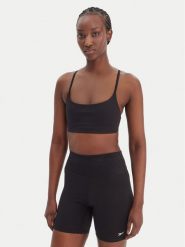 Reebok Biustonosz sportowy Reebok x Ewa Chodakowska Domi RK25616CCW Czarny. Czarne koszulki sportowe Reebok, bez wzorów, z syntetyku, bez ramiączek, na fitness i siłownię. Za 179.99 zł.
