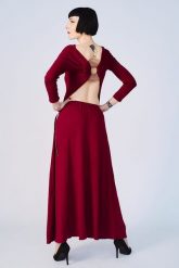 Sukienka Vivienne Bordowa. Czerwone sukienki Hultaj Polski, na co dzień, na lato, m, bez wzorów, z lycry, wizytowe, bez kołnierzyka, bez ramiączek. Za 429.00 zł.