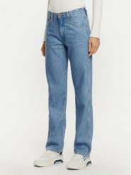 Wrangler Jeansy Sunset 112356412 Niebieski Straight Fit. Niebieskie jeansy Wrangler, bez wzorów. Za 259.99 zł.