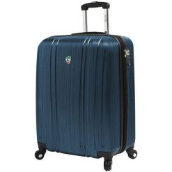 Mia Toro Walizka Podróżna m1093/3-S Niebieski. Niebieskie walizki Mia Toro, bez wzorów. Za 339.00 zł.
