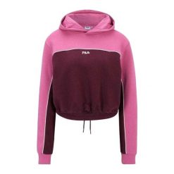 Damska Bluza Z Kapturem Laagna. Czerwone bluzy Fila, bez wzorów, z kapturem. Za 298.99 zł.