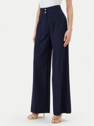 Maryley Spodnie materiałowe 25EB680/M25/43BL Granatowy Regular Fit. Niebieskie spodnie materiałowe Maryley, m, bez wzorów, z materiału. Za 219.99 zł.