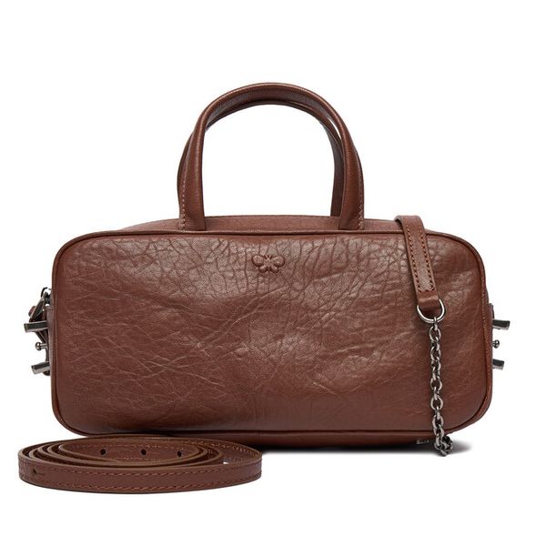 Torebka Weekend Max Mara. Brązowe torebki klasyczne Weekend Max Mara, bez wzorów, bez dodatków. Za 2,069.00 zł.