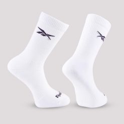 Skarpetki fitness Reebok wysokie 3 pary. Skarpety Reebok, bez wzorów, z bawełny. Za 54.99 zł.