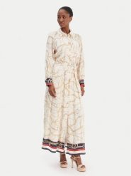 Marciano Guess Sukienka koszulowa 6RGT3 37439A Écru Regular Fit. Sukienki Marciano Guess, z aplikacjami, z wiskozy, bez kołnierzyka, bez ramiączek, koszulowe. Za 1,459.00 zł.