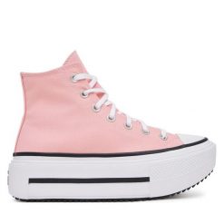 Trampki Converse. Czerwone trampki Converse, bez wzorów, bez zapięcia. Za 449.99 zł.
