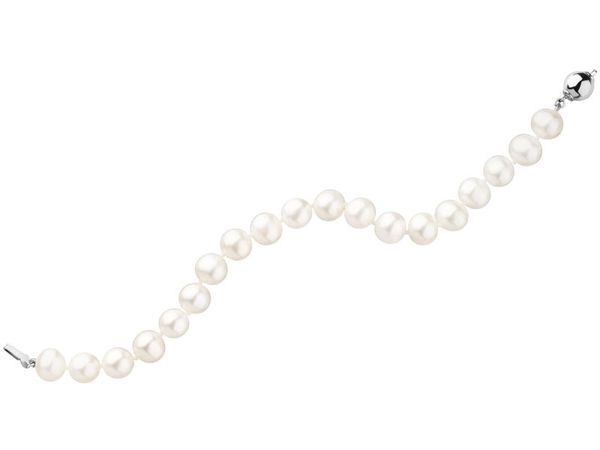 Bransoletka srebrna z perłami. Szare bransoletki Apart, srebrne. Za 374.00 zł.