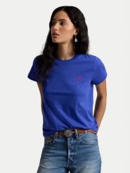 Polo Ralph Lauren T-Shirt 211B14605020 Niebieski Classic Fit. Niebieskie koszulki polo Polo Ralph Lauren, xs, bez wzorów, z bawełny, bez kołnierzyka, bez ramiączek. Za 399.99 zł.