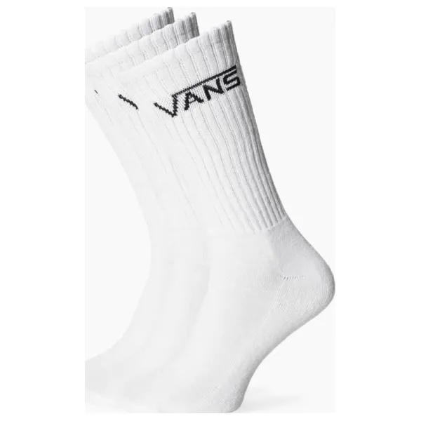 Vans Skarpety Mismoedig (9.5-13, 3Pk) , biały, rozmiar ONE SIZE. Białe skarpety Vans, bez wzorów, z bawełny. W wyprzedaży za 49.99 zł.